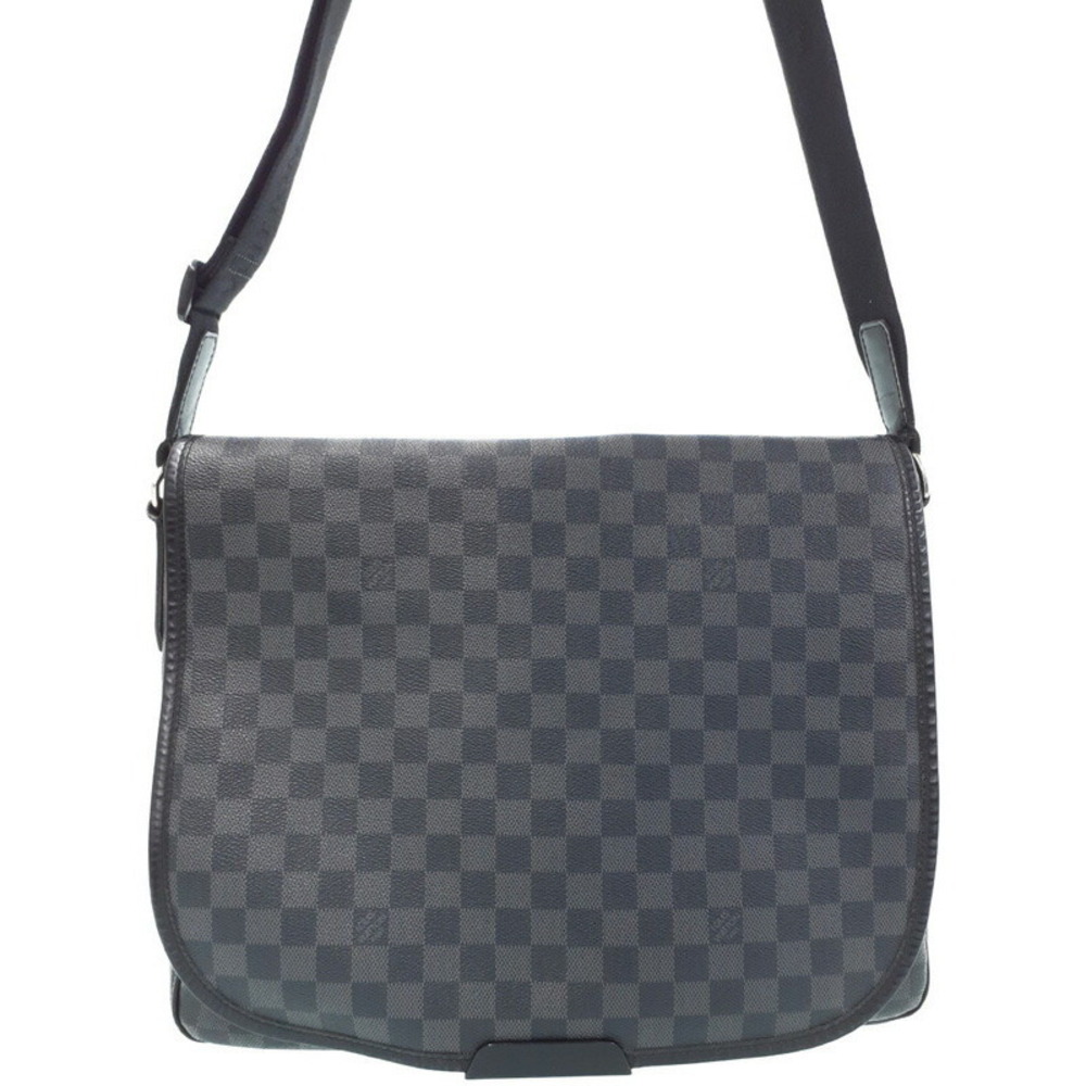 Louis Vuitton Damier Graphite Black Renzo Shoulder Bag